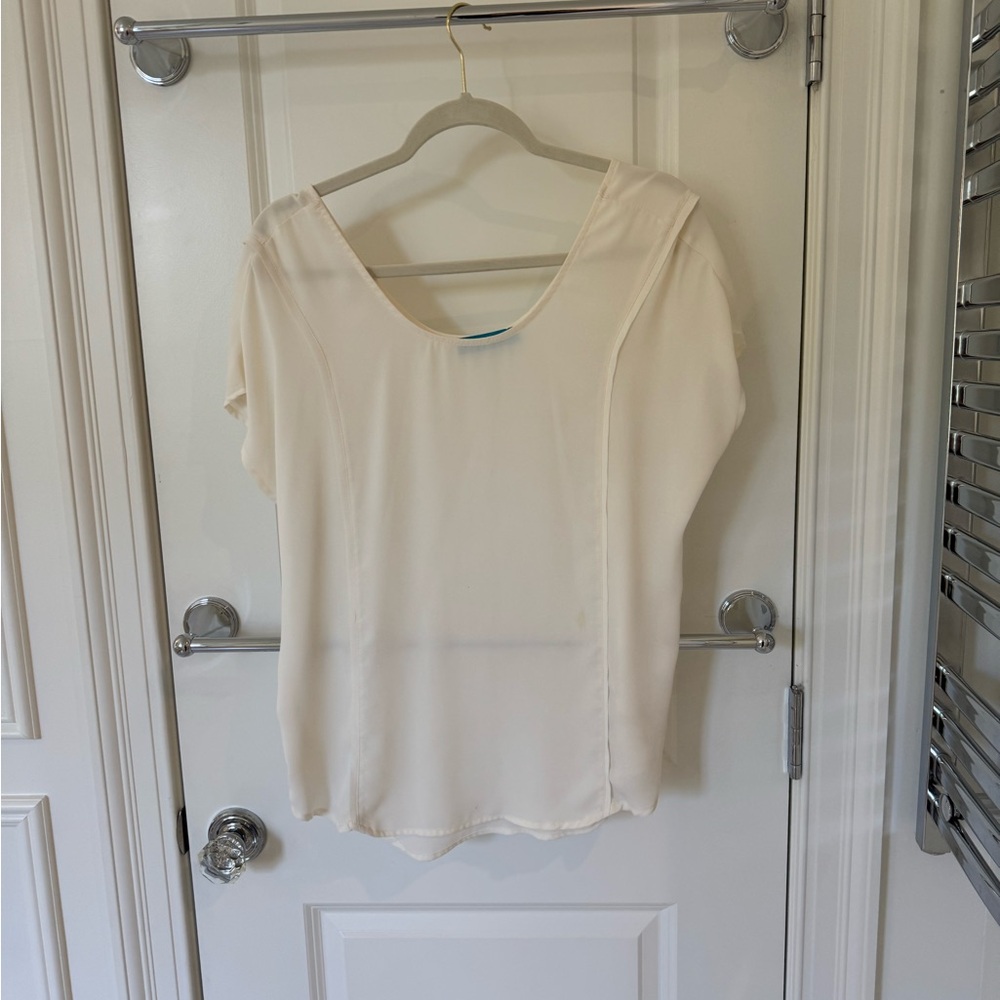 Buttons Cream elegant Blouse